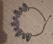 Bronze metal necklace