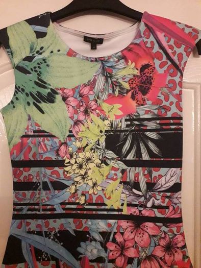Dress/River Island Figure Hugging Dress....Size: 10 UK .. 36 EU/Price Drop