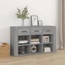 Sideboard Grey Sonoma 100x30x59.5 cm Engineered Wood Image 3