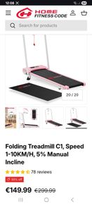 2-in-1 treadmill