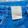 M&S Stretchy Denim Shorts Age 15-16 BNWT Image 2