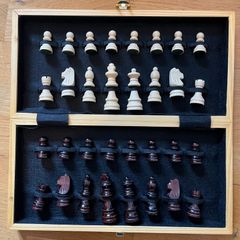 Wooden chess set