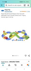 Preschool Toy - Peppa All around town set