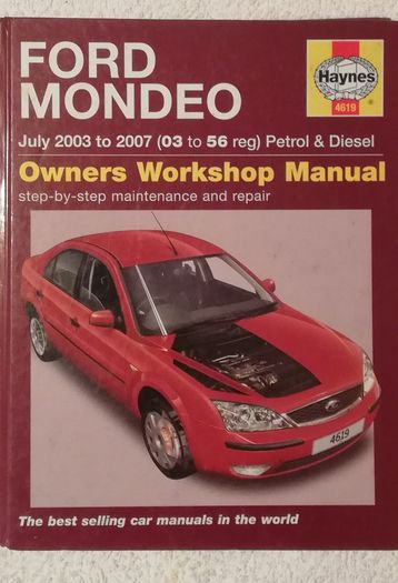 Ford mondeo 03-07 petrol/diesel workshop manual/Haynes
