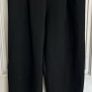 River Island Button waist Black Peg Trousers Image 2