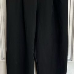River Island Button waist Black Peg Trousers