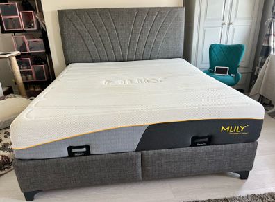 Millie Superking Sized Bed with Millie Mattress and Ottoman