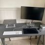 Ikea Grey Desk Image 2