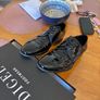 High gloss black shoes worn once for a wedding. Image 2