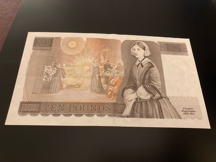 Great Britain 10 pounds banknote