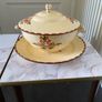 Serving dish with lid & matching platter Image 6