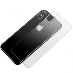 Back Tempered Glass Protector for Apple iPhone XR Clear Back Panel Cover Guard