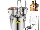 8 Gal Moonshine Still Spirits Kit Water Distiller 3 Pot Diy Home Brewing