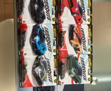 Hot wheels set Premium Euro Speed with chase 0/5