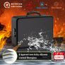 Fireproof Document Box with 5200F Heat Insulated,Multi-Layer Waterproof & Fireproof 13 Pockets File Organiser,A4 Document Storage Box with Lock Image 6
