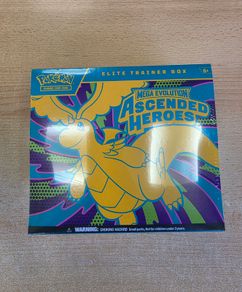 Ascended Heroes ETB Pokemon TCG Elite Trainer Box Cards