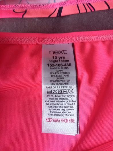 Age 13 -2 piece beachwear 158cm