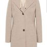 German brand Barbara Lebek - WOOL Coat - Taupe Cream - DE 38 UK 12 - BNWT RRP 230 Image 3