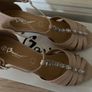 Barino Rose Gold T-Bar Sandals Image 4