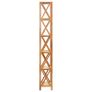 6-Tier Shelf 40x30x205 cm Solid Oak Wood Image 4