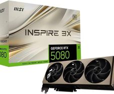 MSI Inspire GeForce RTX 5080 16GB GDDR7 PCI Express 5.0 Graphics Card