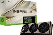 MSI Inspire GeForce RTX 5080 16GB GDDR7 PCI Express 5.0 Graphics Card