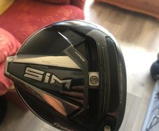 Taylormade sim 9 degree stiff shaft driver