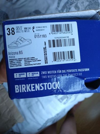 Birkenstock sandals size 5