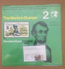 The United Stated (USA) Famous Men The Word in Stamps Issue 2