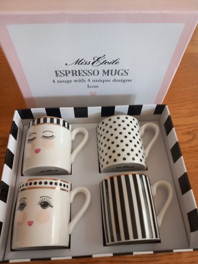 Brand New Espresso Mugs Giftset