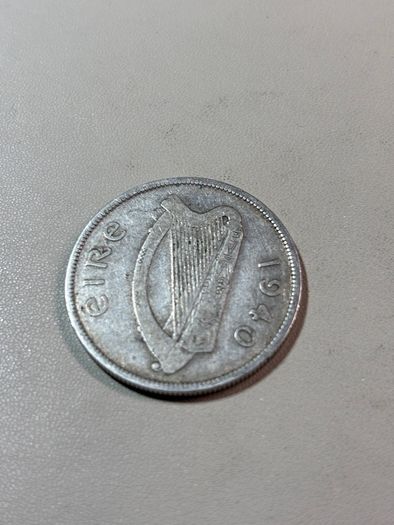 1940 Irish half crown