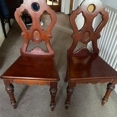 Pair of Hall Chairs