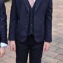 Reiss 3-Piece Boys Suit - Navy, plus Reiss white cotton shirt Image 5