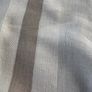 11 metres of 100% linen double width or 22metres of single width  herringbone stripe fabric Image 5