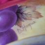 For Collectors Antique Kirsty Jane Orchard Gold Fine Bone China Hand Painted And Decorated Signed By Artist D. Hogue Large Two Handled Soup Tureen With Lid And Ladle Slot Made In England Image 7