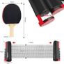 Table Tennis Set, Table Tennis Racket Set, 2 Ping Pong Rackets, 6 Balls, 1 Bag, 1 Extendable Net, Table Tennis Set for Beginners and Advanced Players Image 3