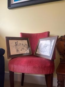 Vintage Gladys Leach Cork Prints