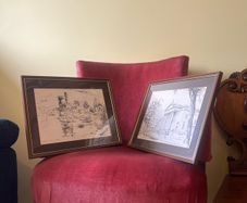 Vintage Gladys Leach Cork Prints