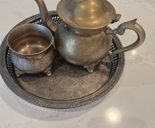 Vintage Moroccan Style EPNS Tea Set