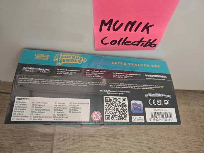 Pokemon Ascended Heroes ETB/Sealed [English]