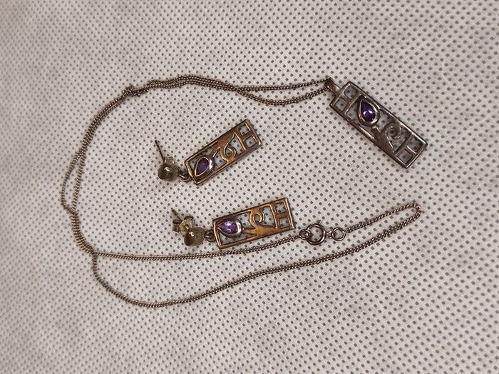 Vintage sterling silver matching set