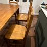 Hardwood Dining Table and 6 Chairs OPEN TO OFFERS Image 3