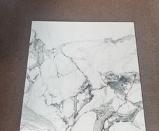 Clearance  Pallet Deal Alert 80 X 80cm White Marble Matt