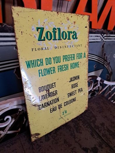 Vintage Tin Sign