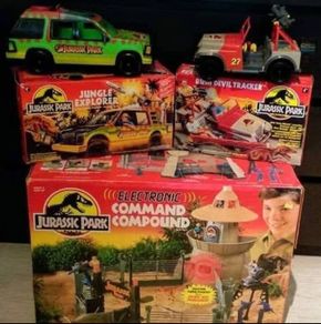 Jurassic park toys
