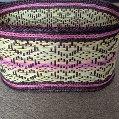 Handmade woven basket