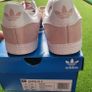 Adidas Orihinals pale pink gazelle C Girls Junior trainers Image 10