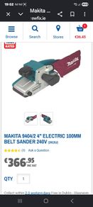 makita 9404 belt sander