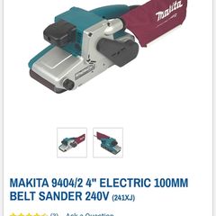 makita 9404 belt sander
