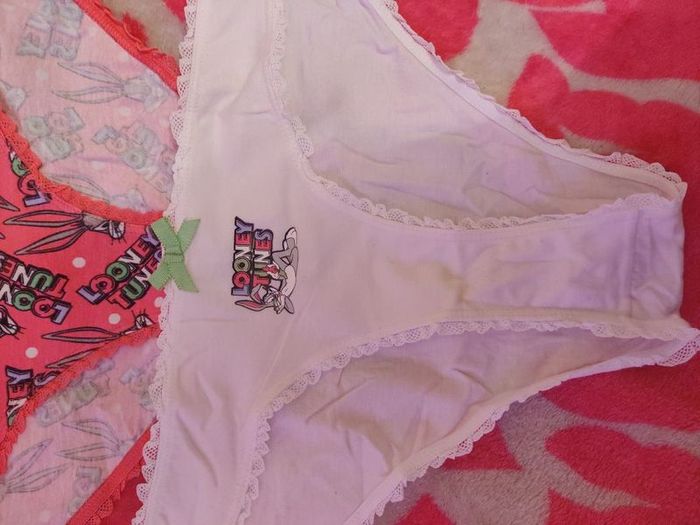 BNWT 3 Looney Tunes 3 Brazilian Briefs  size UK18/20 EU46/48 Free post